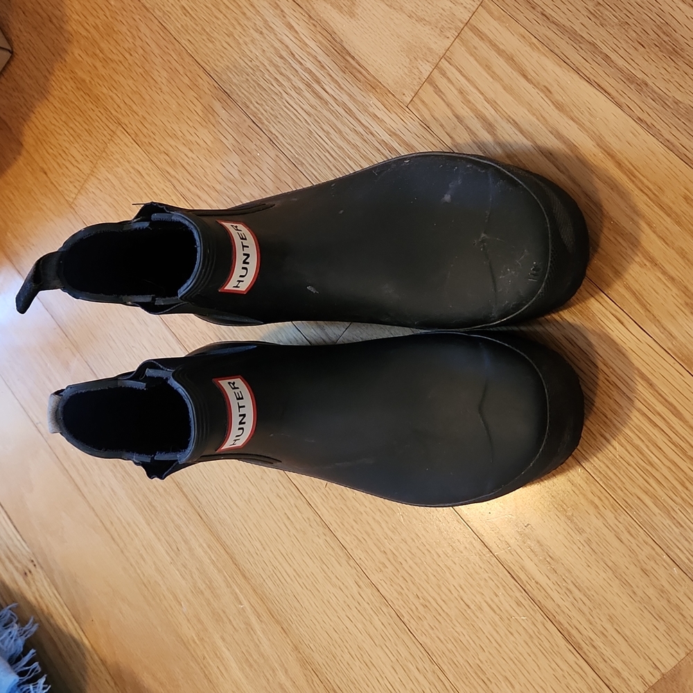 Hunter Chelsea Ankle Rain Boots